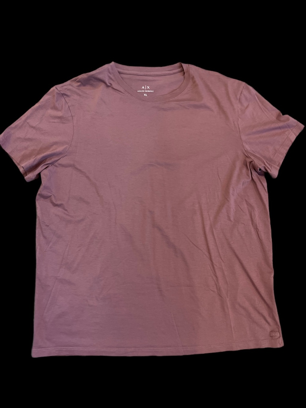 A/X Armani Exchange Mauve Crew Neck T-Shirt - Men